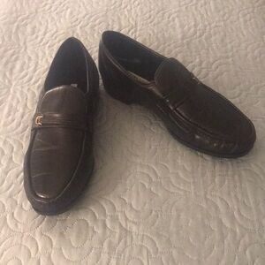New Men's Florsheim Black Leather Loafers Shoes Size 13